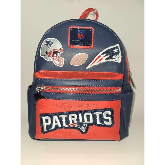 Loungefly NFL New England Patriots  Mini Backpack - Official Licensed - Picture 1 of 6